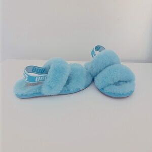 UGG fluff yeah slides toddler NWOT